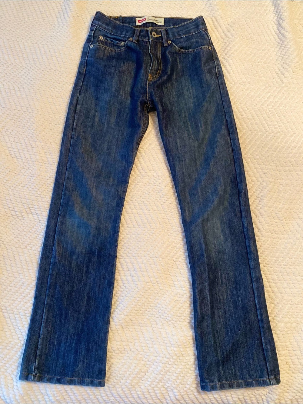 Levi’s 514 Slim Straight Jeans W27 L29 Medium Wash Denim